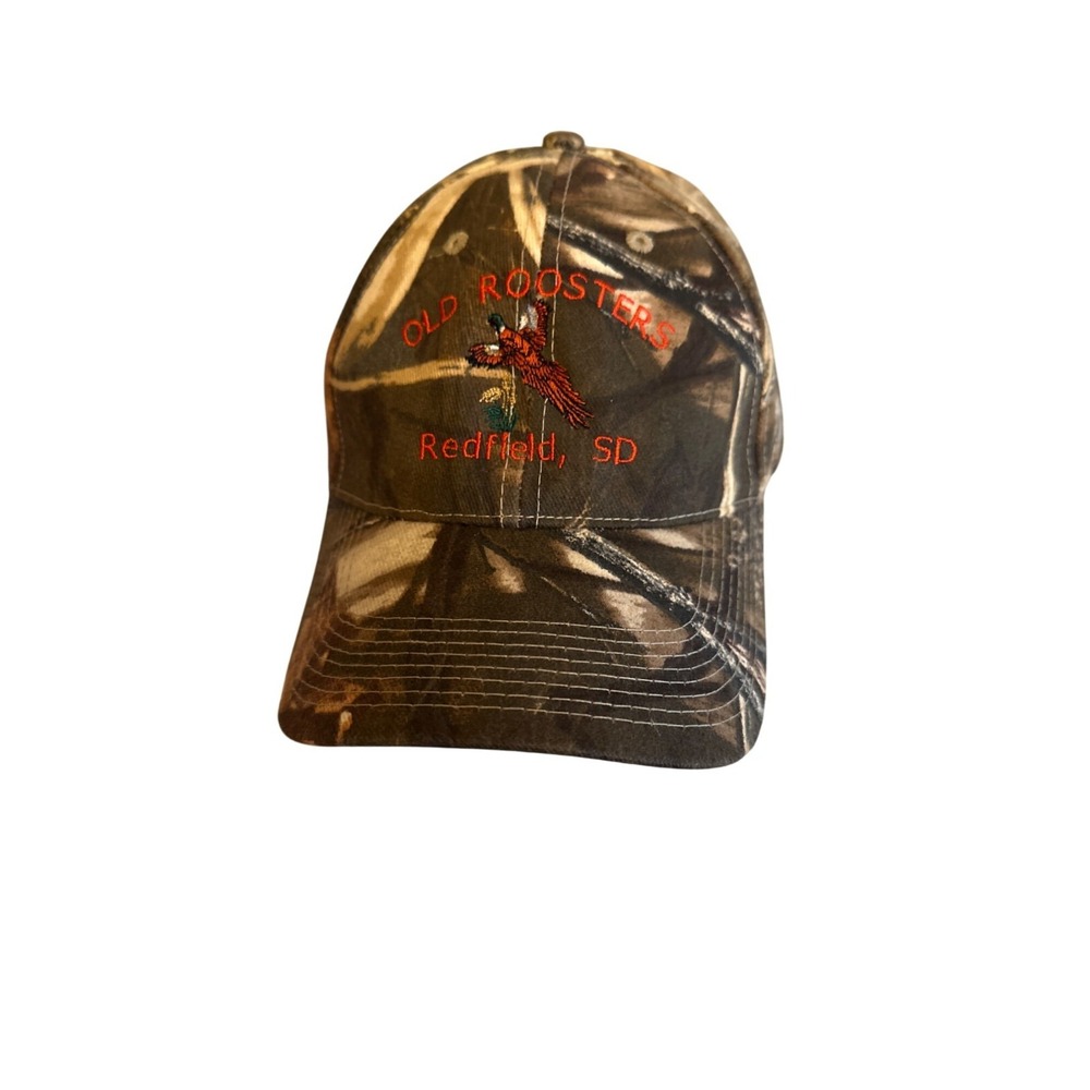 Daystone Old Roosters Camo Hat Adjustable Size Hunting Outdoor Nature
